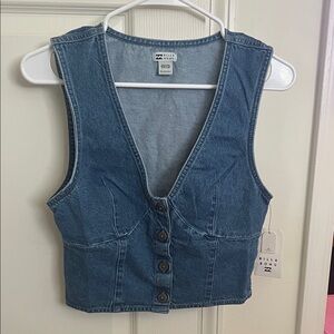 NWT Billabong indigo skies top